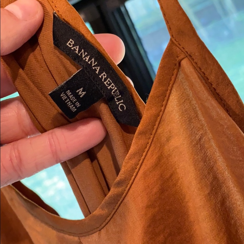Burnt Orange/Tan Tank - Picture 2 of 3